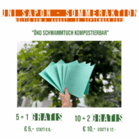 Aktion Öko Schwammtuch kompostierbar (gültig vom 4.8.-30.9.25)