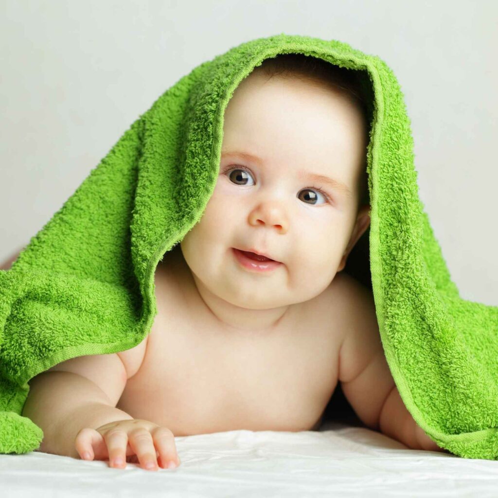 Babywäsche - natürliche Reinigung