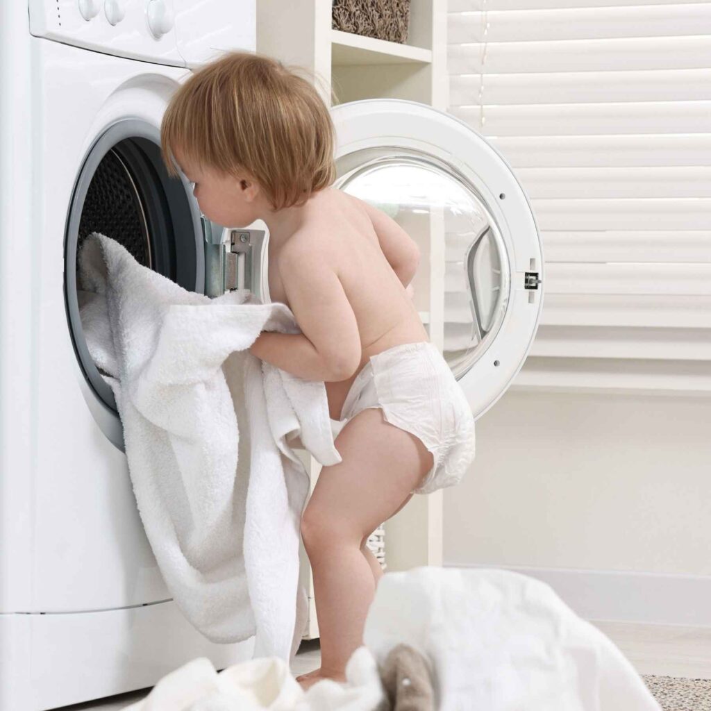 Reinigung der Babywäsche: worauf es ankommt